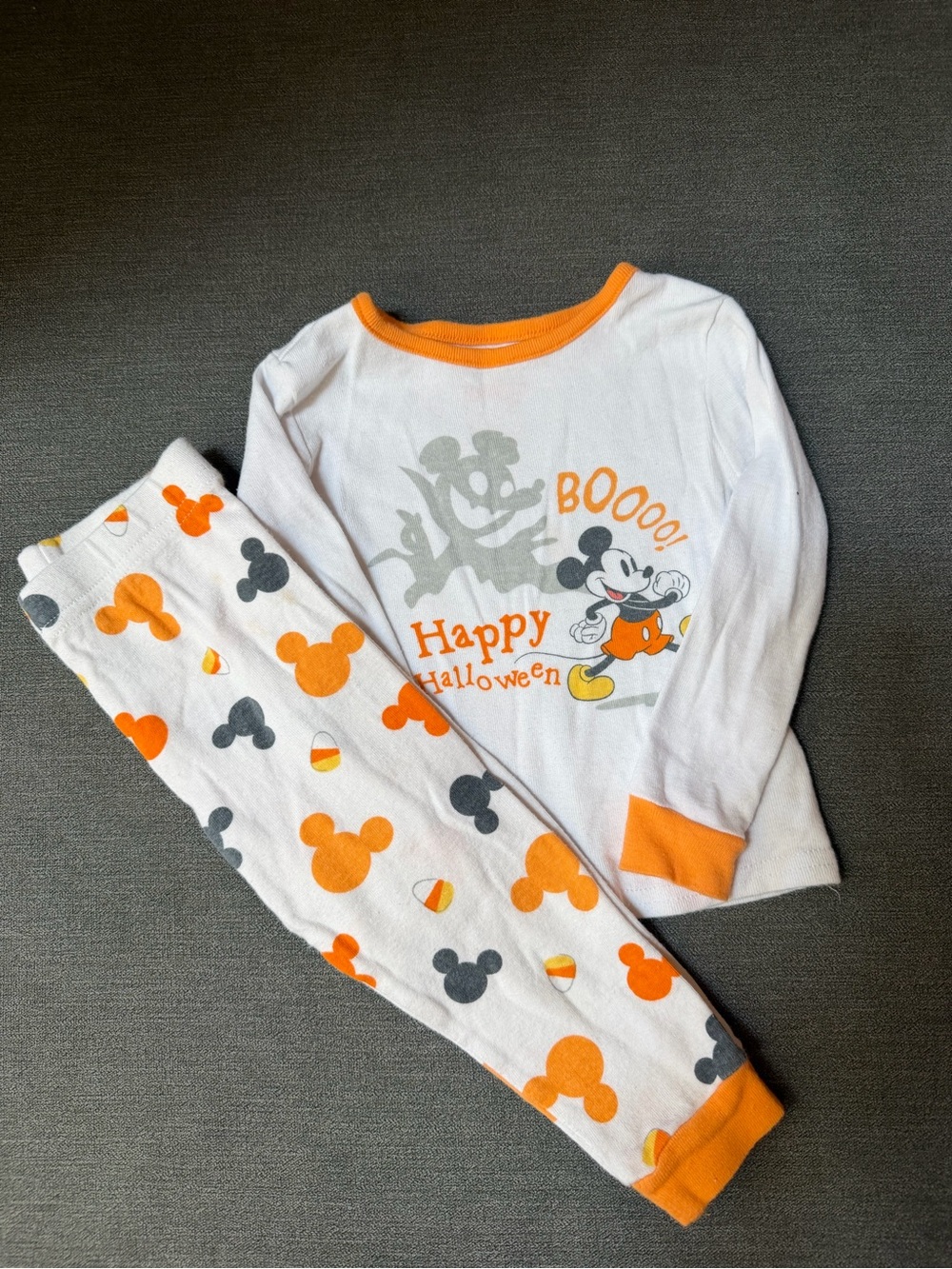 Halloween Mickey pj set (unisex)